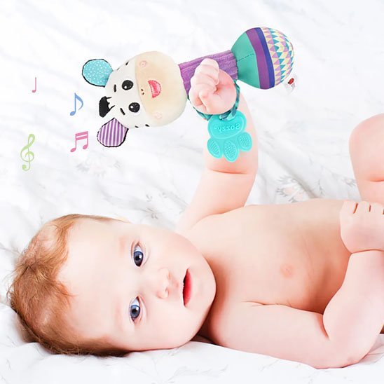 Jouet bébé | Sensoriel Coloré - Mini mordille