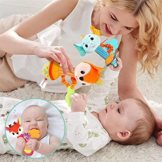 Jouet bébé | Sensoriel Coloré - Mini mordille