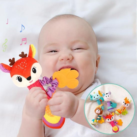 Jouet bébé | Sensoriel Coloré - Mini mordille