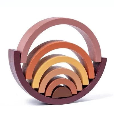 Jouet en Bois - RainbowBridge™ - Marron - Mini mordille