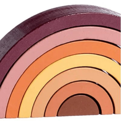 Jouet en Bois - RainbowBridge™ - Marron - Mini mordille