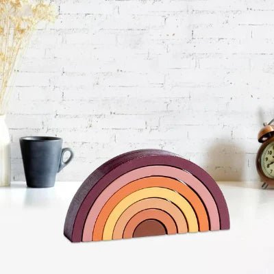 Jouet en Bois - RainbowBridge™ - Marron - Mini mordille