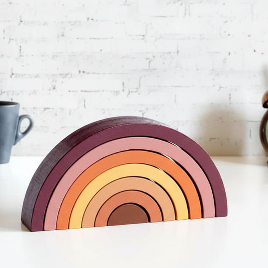 Jouet en Bois - RainbowBridge - Marron - Mini mordille