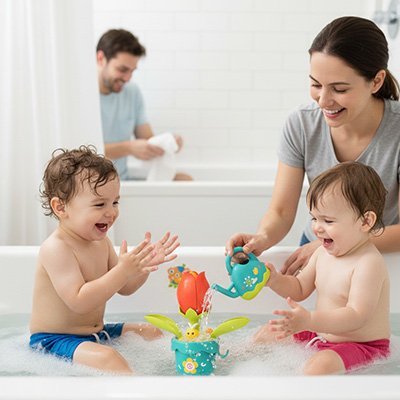 Jouets de baignoire bébé | Fun & Éducatifs - Mini mordille