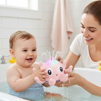 Jouets de Bain pour Bébé | Éveil Aquatique - Mini mordille