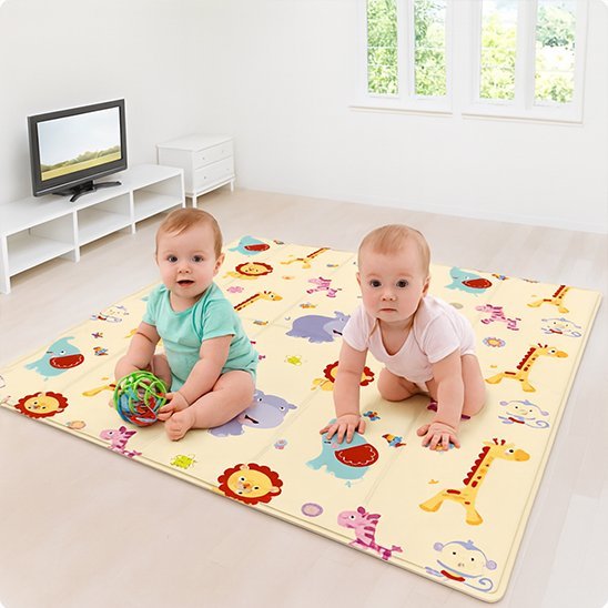 Tapis bebe | Eveil Confort - Mini mordille