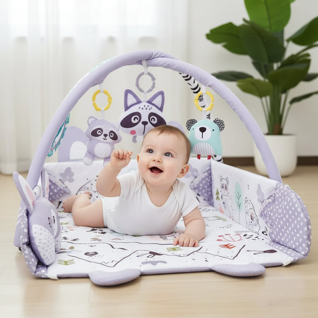 Tapis de jeu bébé | Compagnon mignon