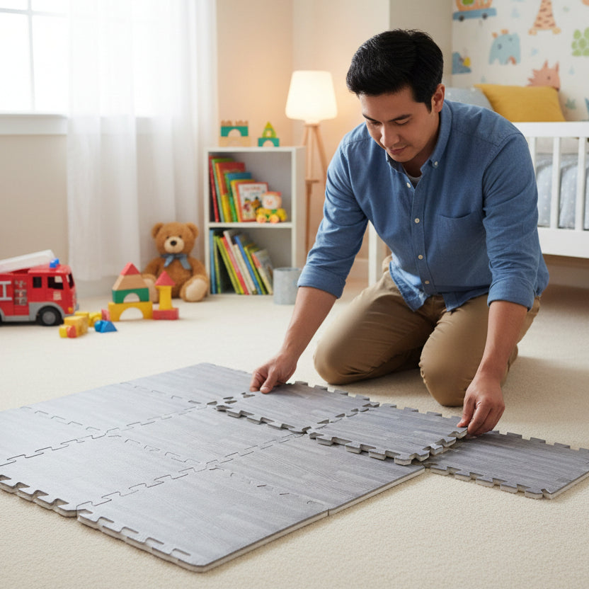 Tapis puzzle | Éducatif - Mini mordille